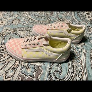 VANS checkerboard old skool ward sneakers shoes